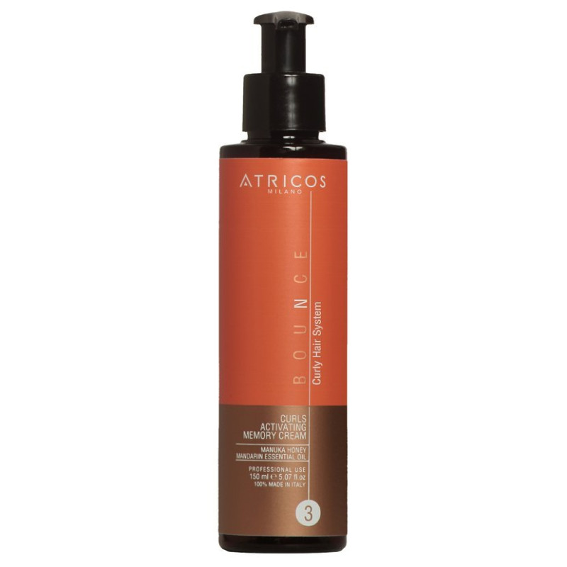 Активуючий крем для кучерявого волосся Atricos Milano Bounce Curls Activating Memory Cream 150 мл